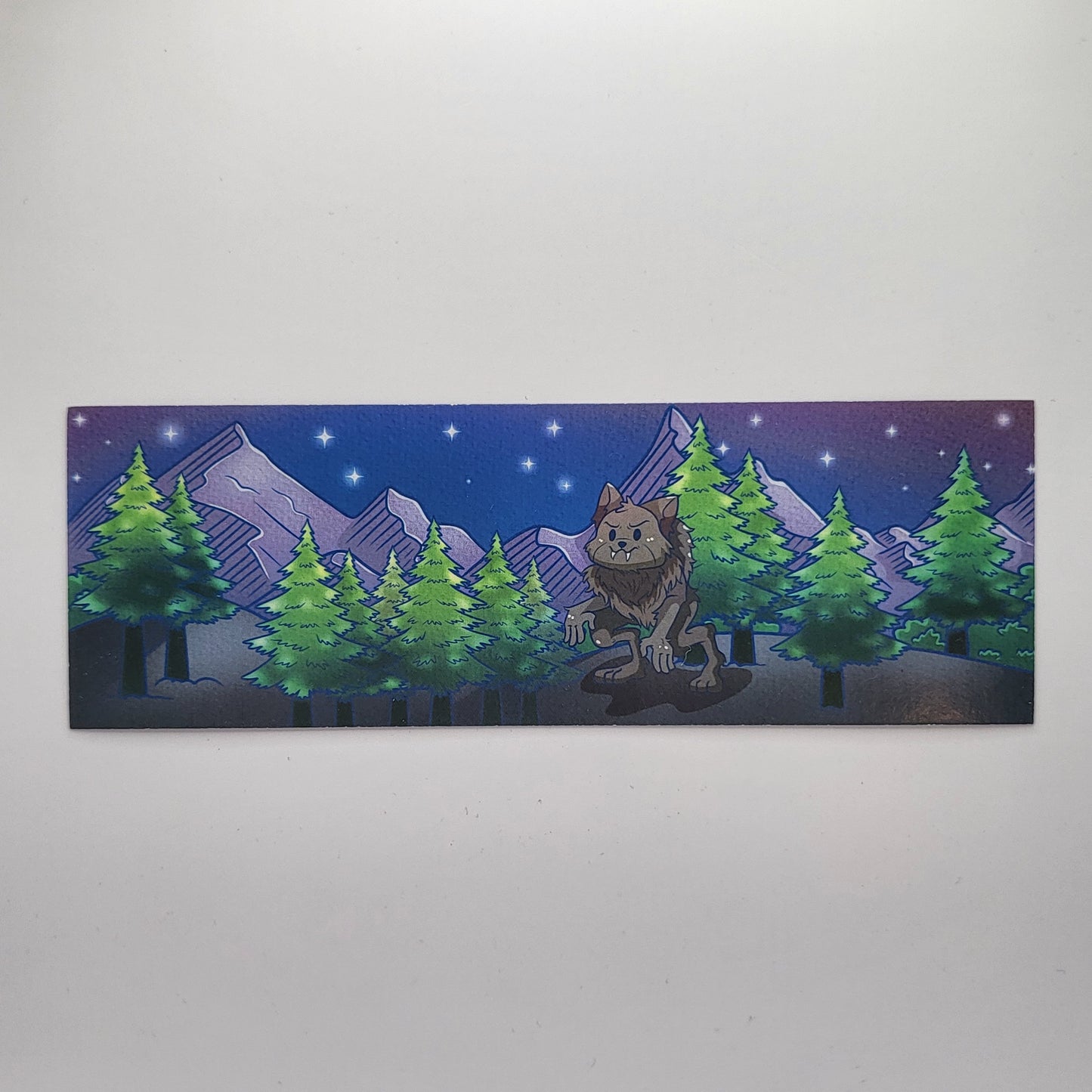 Adorable Cryptids Bookmarks Set 1 - 2"/2.5" x 6" - Beast of Bray Rd, Kelpie, Jackalope, Phoenix, Hopkinsville Goblin - Variety -