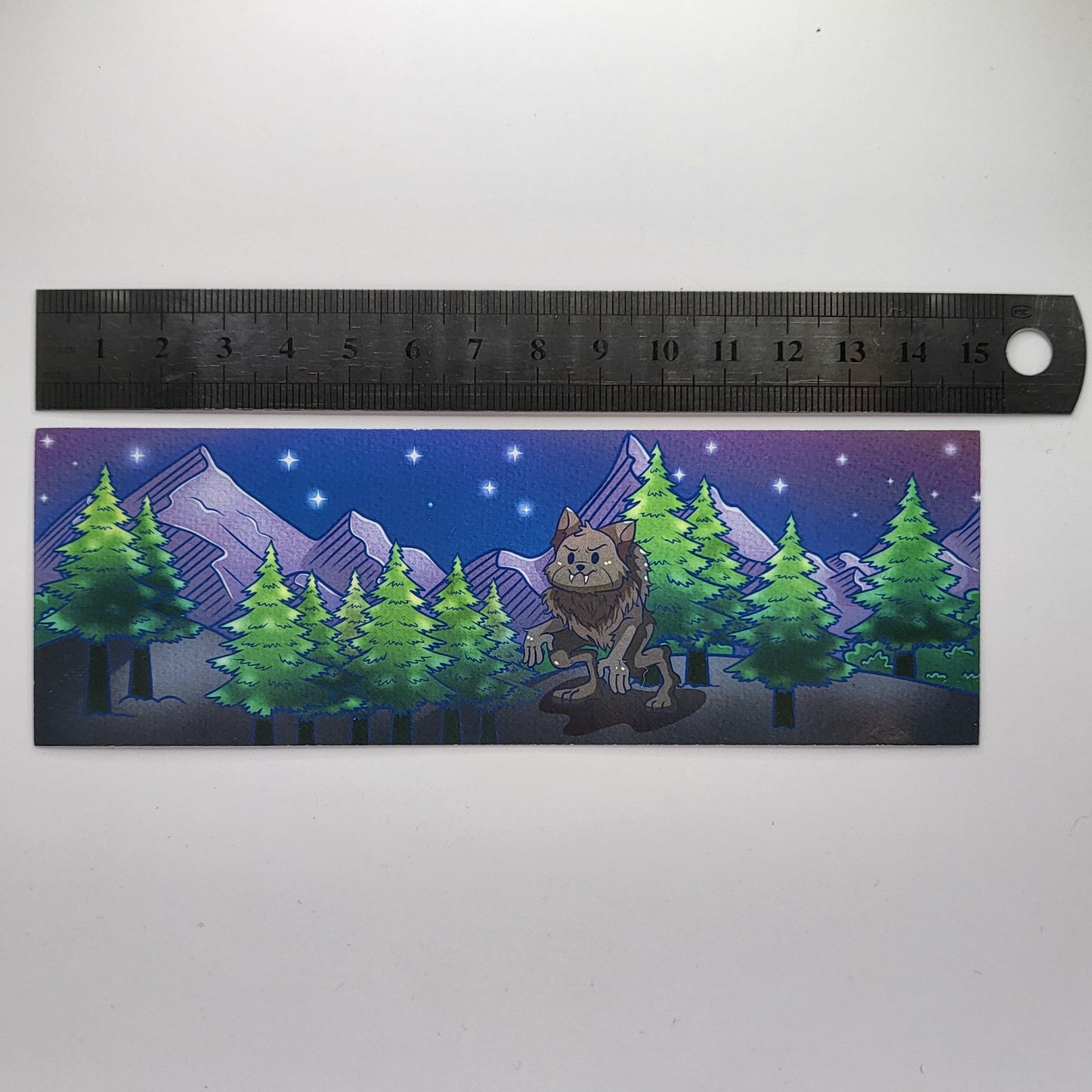 Adorable Cryptids Bookmarks Set 1 - 2"/2.5" x 6" - Beast of Bray Rd, Kelpie, Jackalope, Phoenix, Hopkinsville Goblin - Variety -