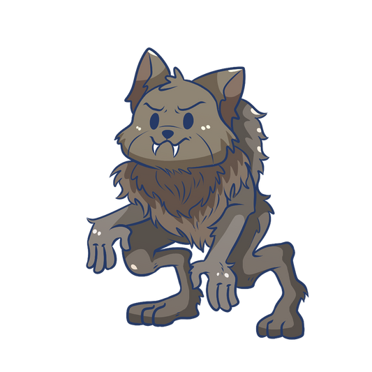 Adorable Beast of Bray Rd - Glossy | Holographic | Matte Vinyl Sticker
